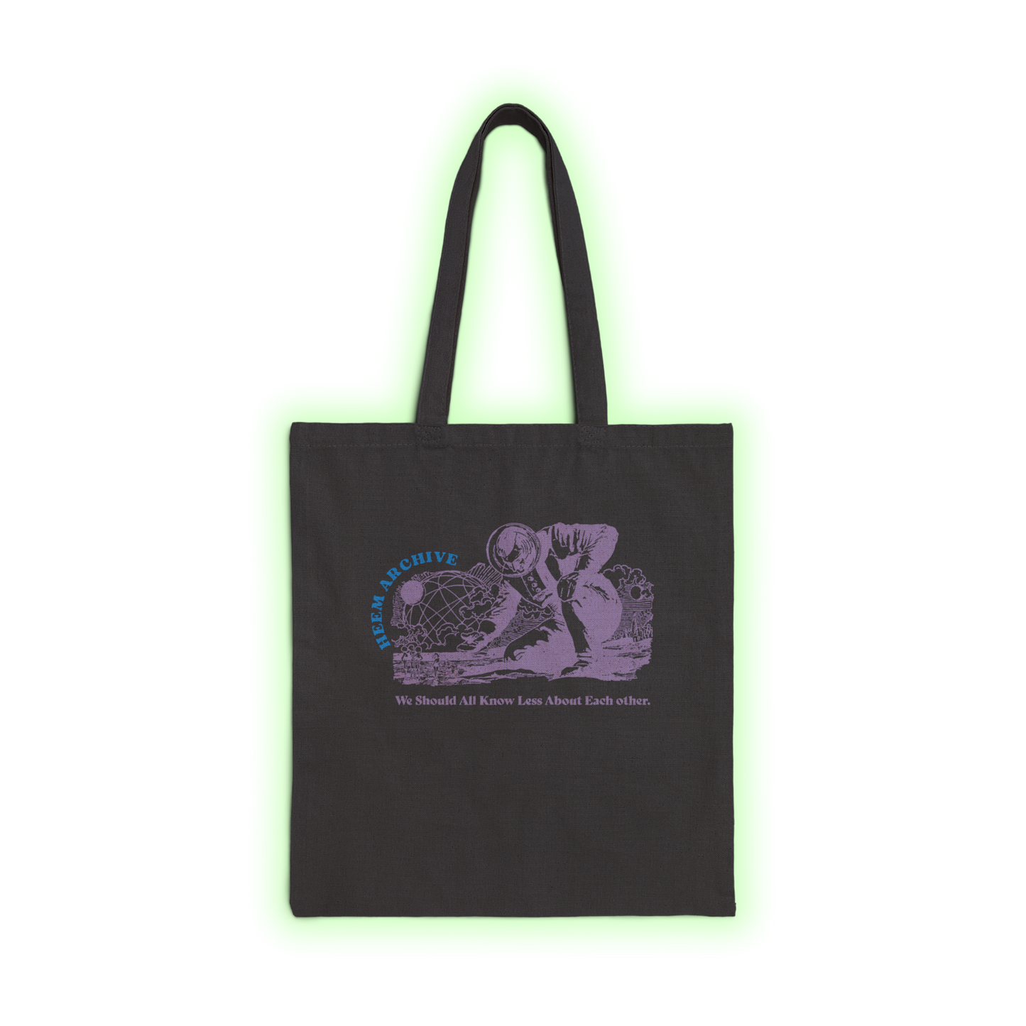 KNOW LESS TOTE - BLACK