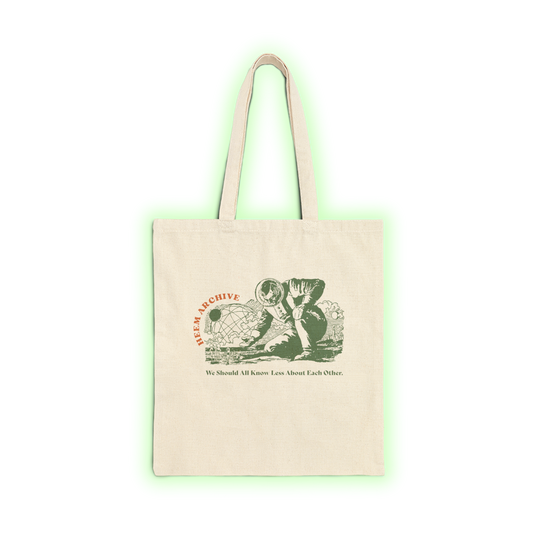 KNOW LESS TOTE - NATURAL