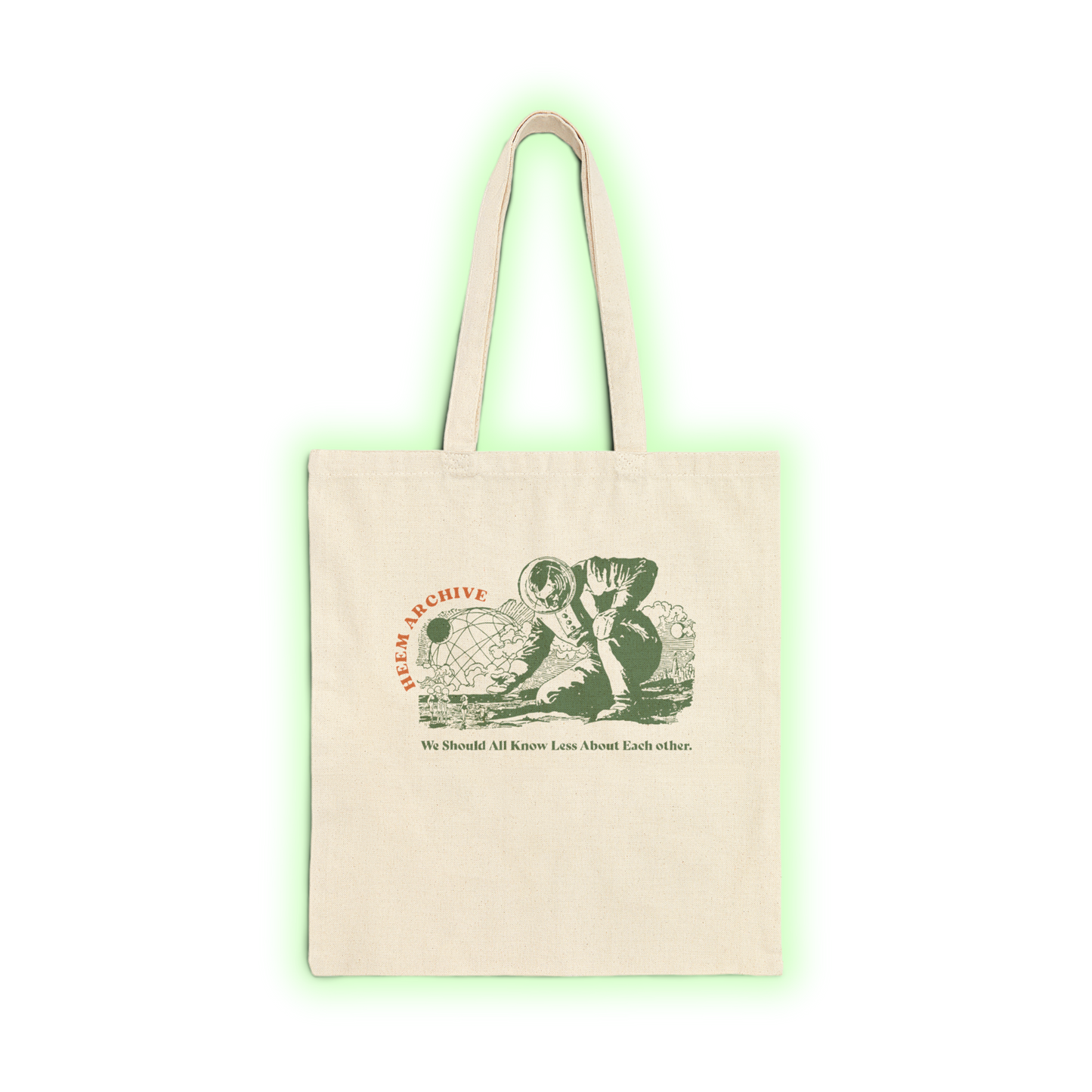 KNOW LESS TOTE - NATURAL
