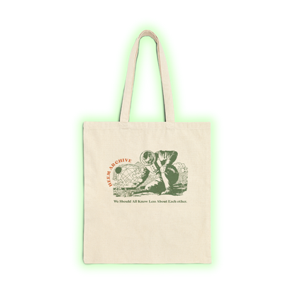 KNOW LESS TOTE - NATURAL