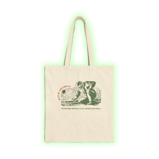 KNOW LESS TOTE - NATURAL