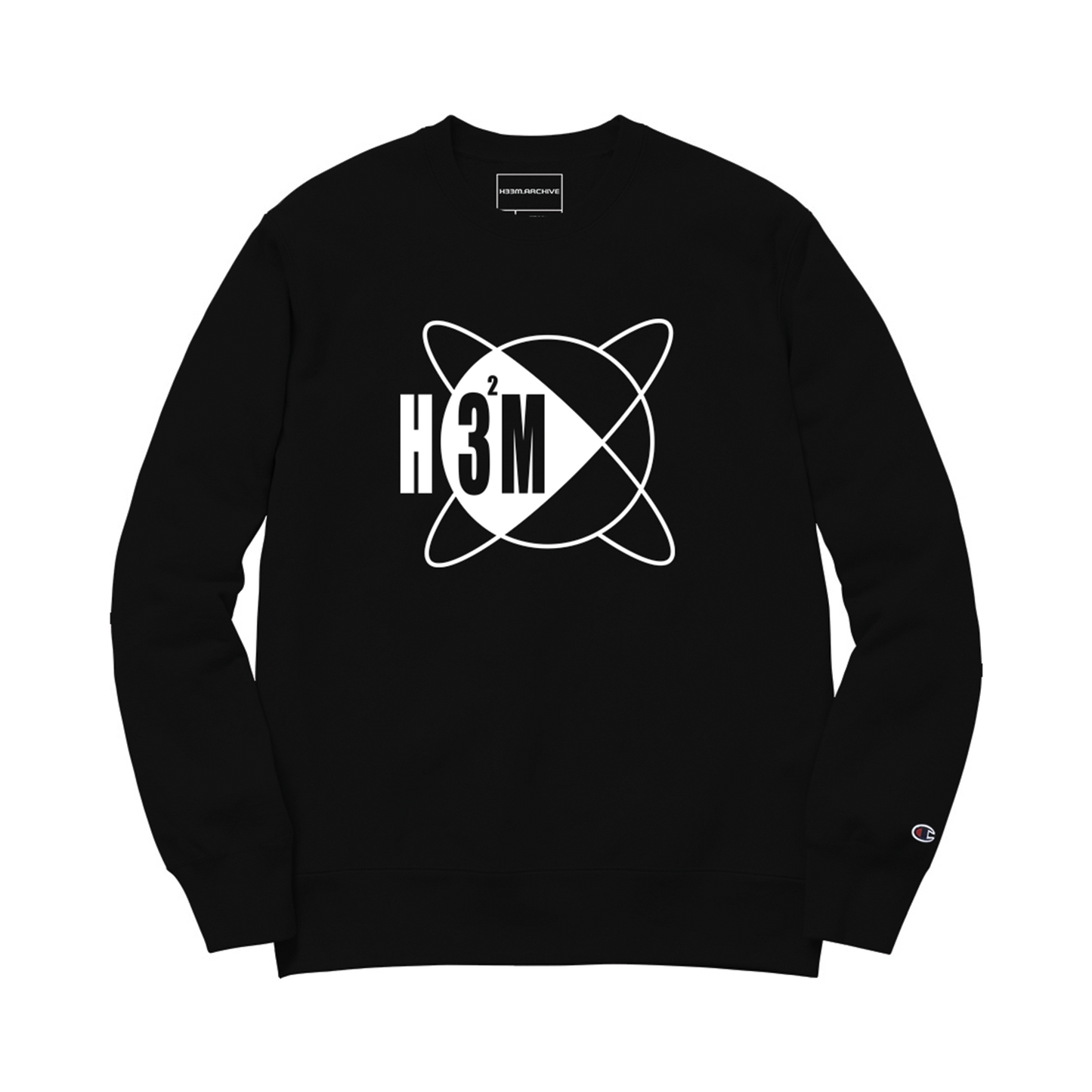 HACKERS CHAMPION CREWNECK (BLACK)